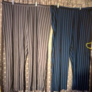 Antthony Original Two Pair Of Slinky Pull-On Pants P3x